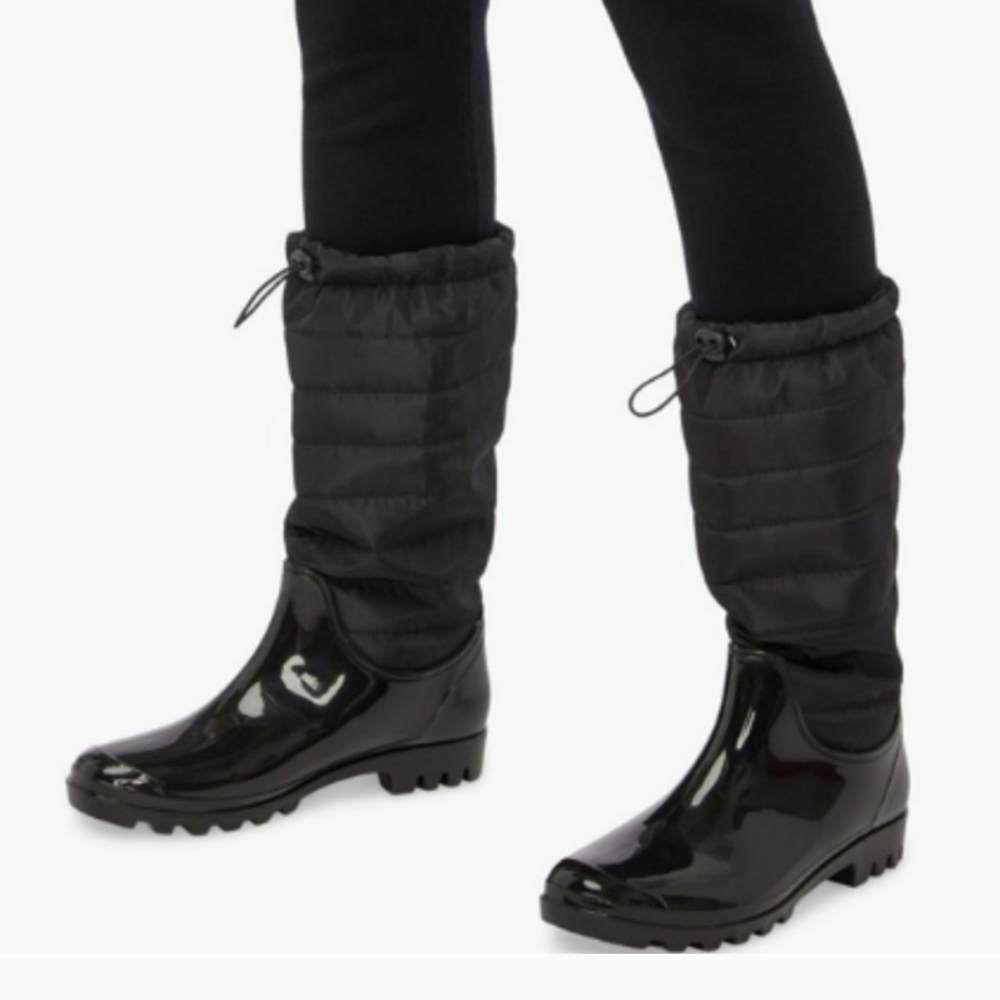 NWT Justfab rainboots